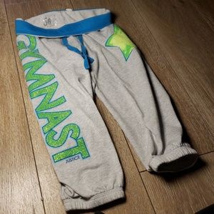 Gymnastics, sweatpants, joggers size 7 - 9